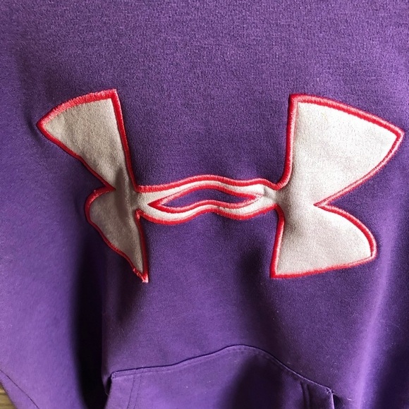 Under Armour Pink and Purple hoodie sweatshirt size small Winter wear Fall top‌‌ - Picture 3 of 6